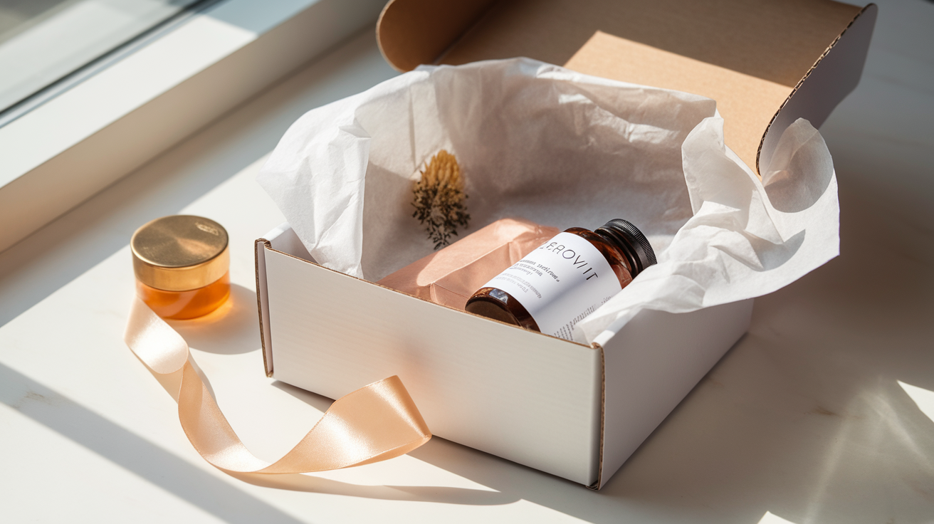 Diszkrét csomagolás és kézbesítés